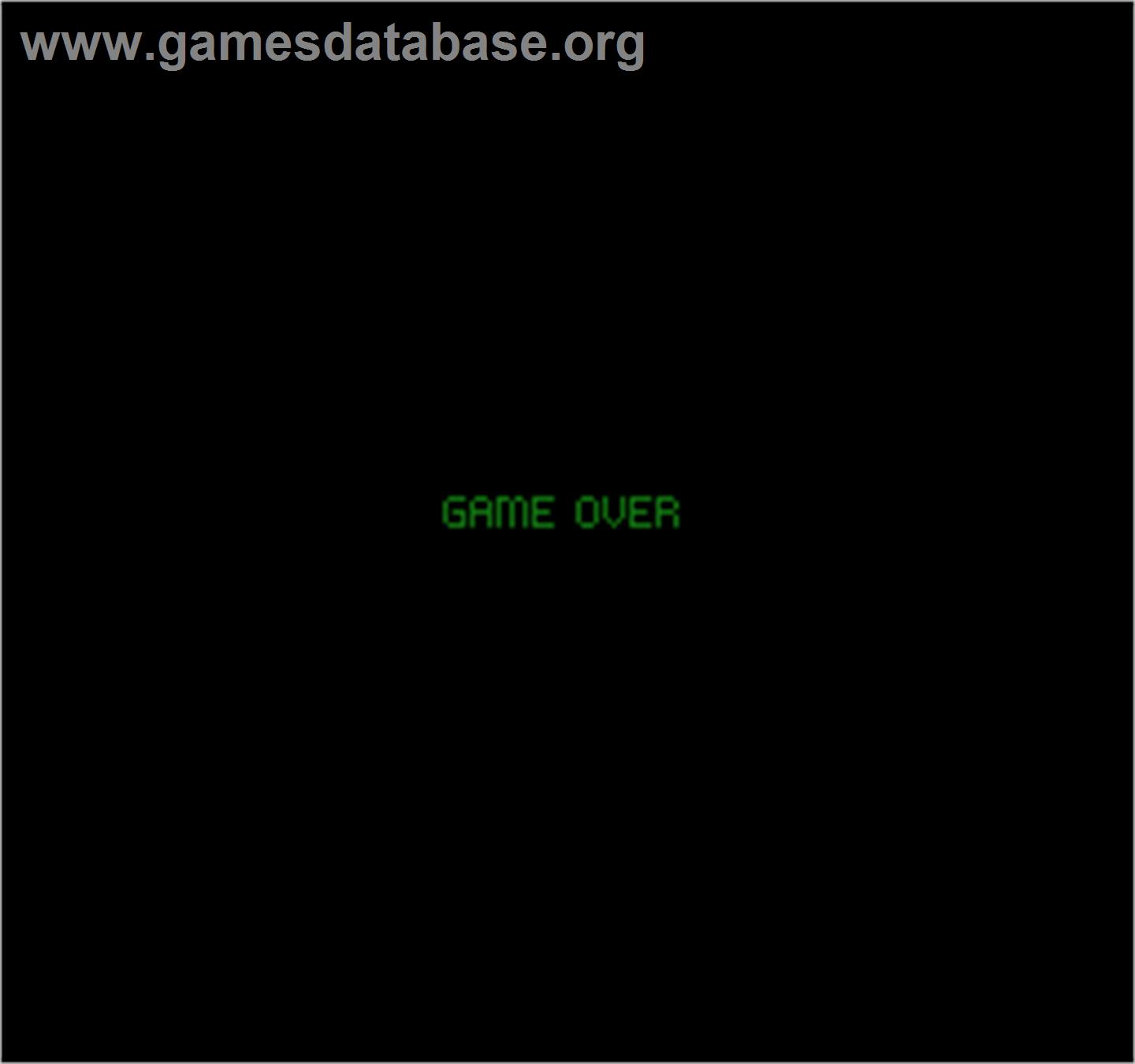 Goalie Ghost - Arcade - Artwork - Game Over Screen