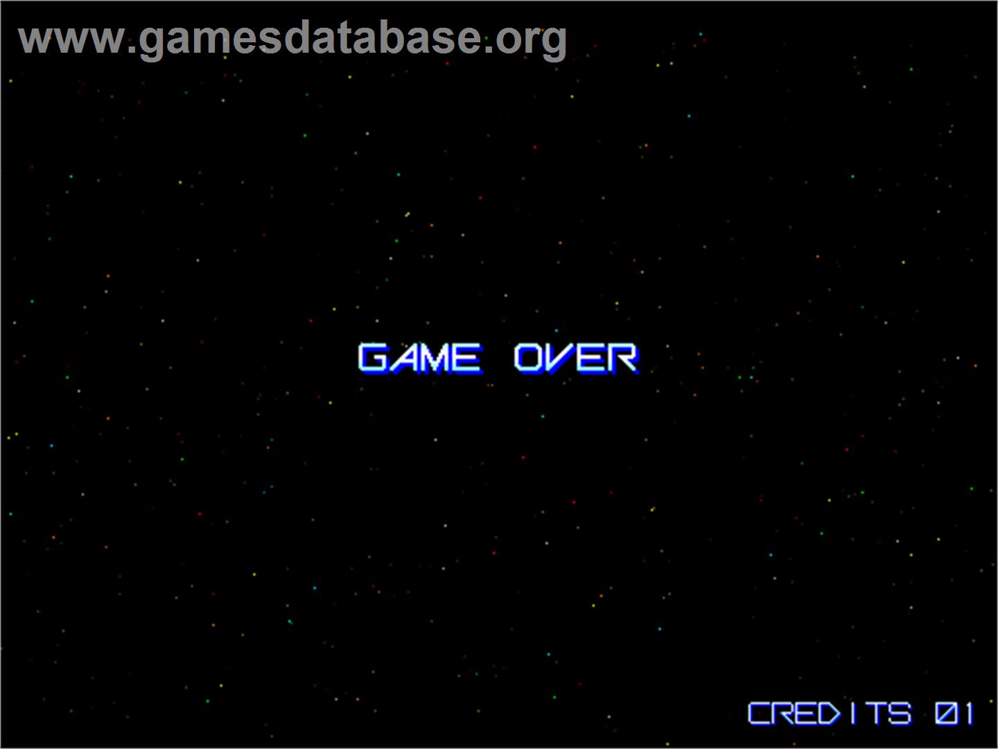 Gradius 4: Fukkatsu - Arcade - Artwork - Game Over Screen