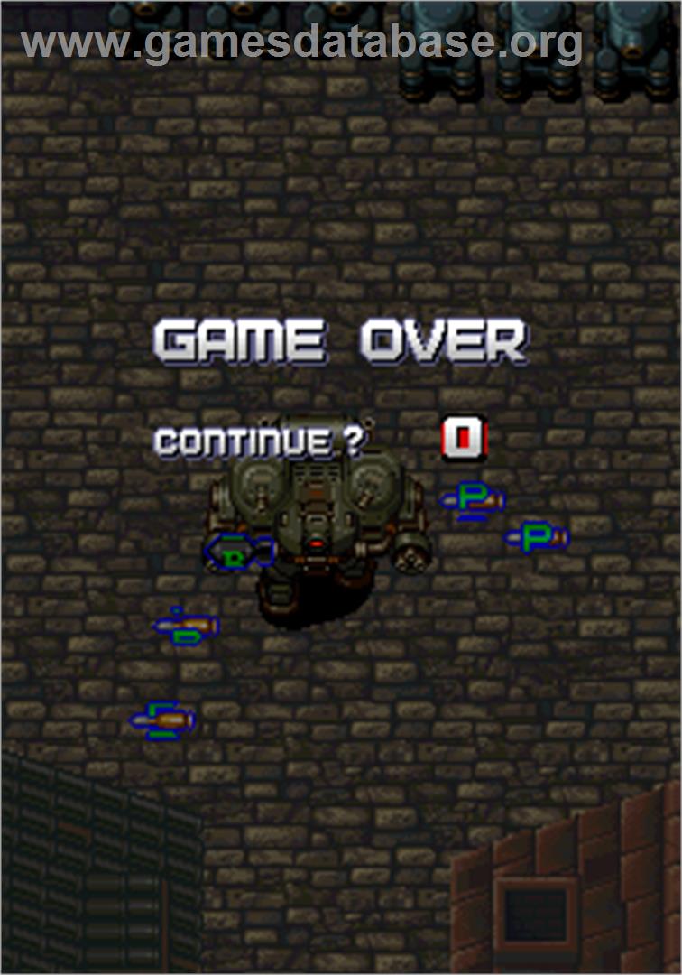 Gunbird - Arcade - Artwork - Game Over Screen