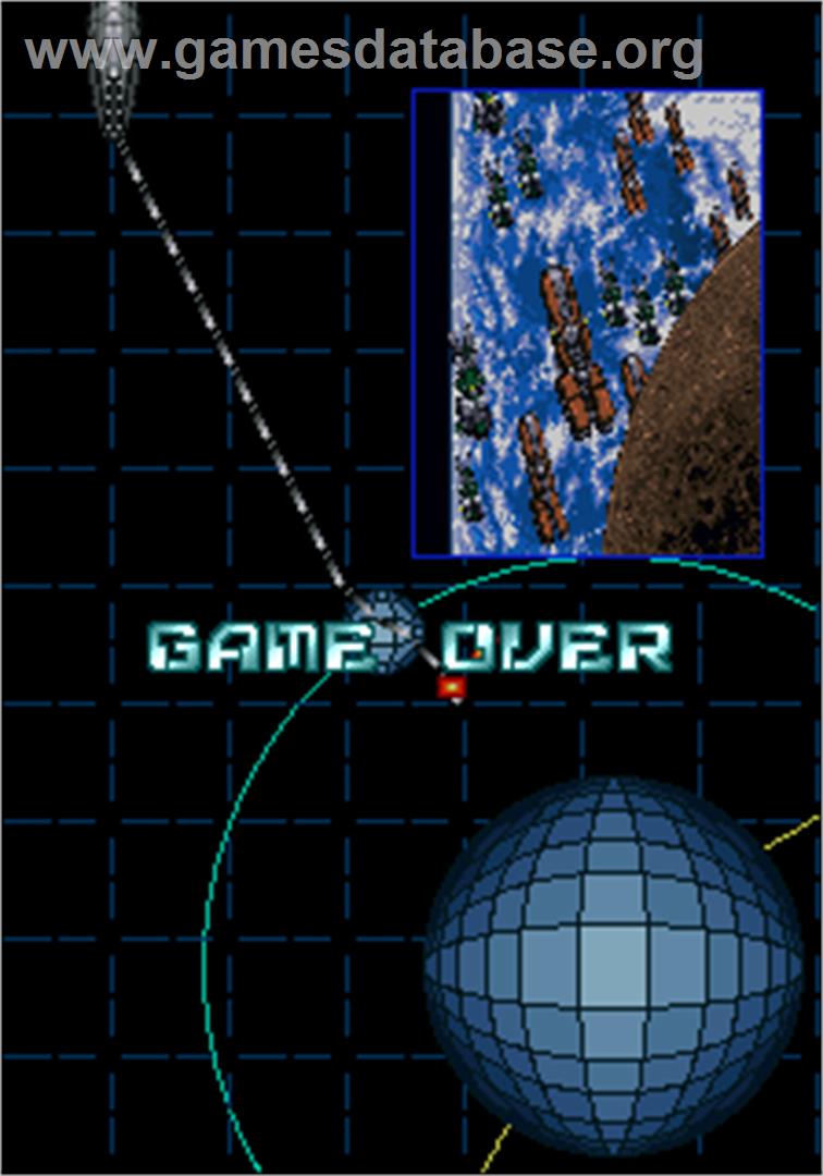 Gunlock - Arcade - Artwork - Game Over Screen