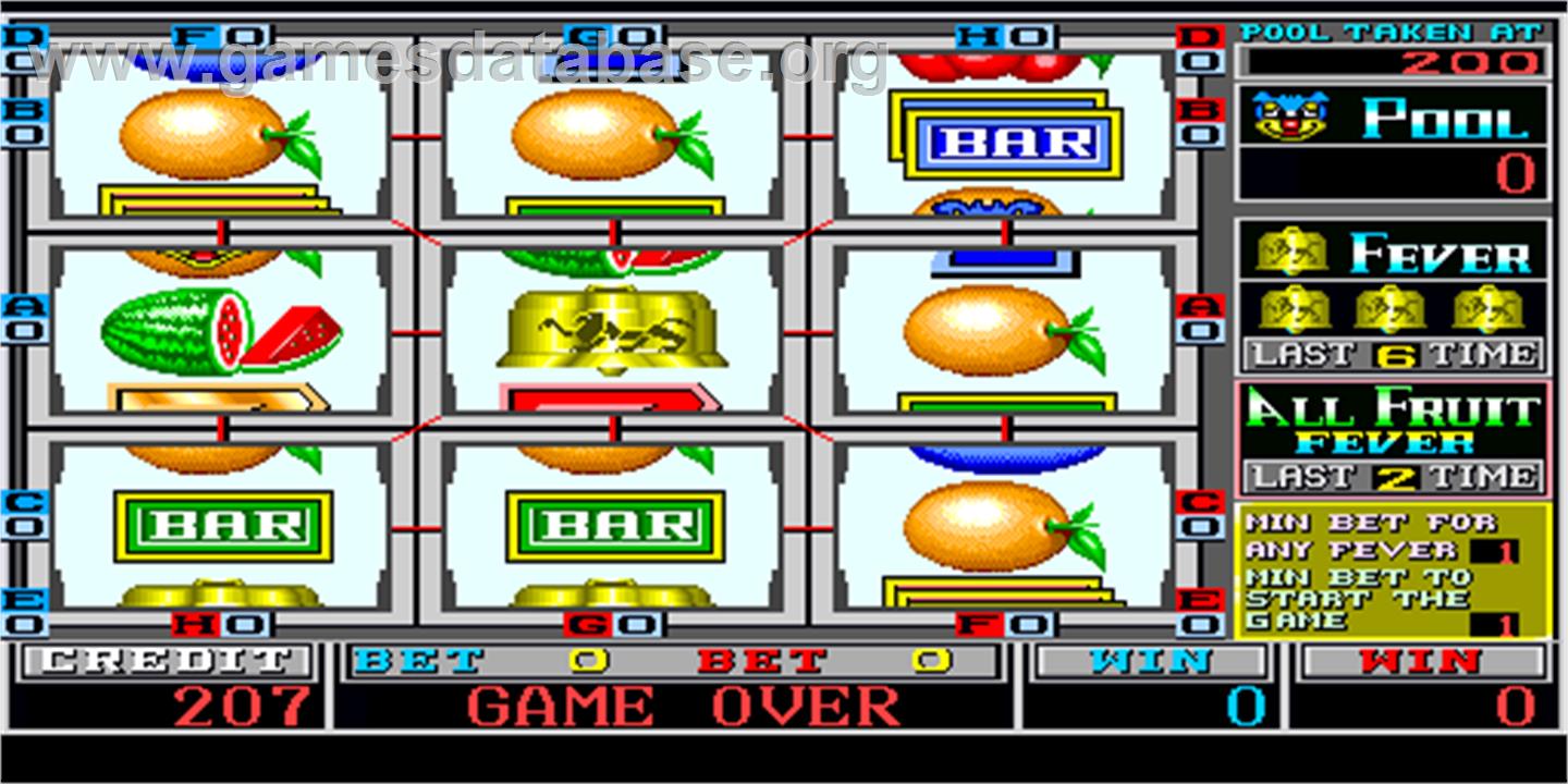 Happy Jackie - Arcade - Artwork - Game Over Screen