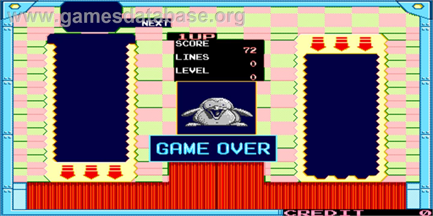 Hexion - Arcade - Artwork - Game Over Screen