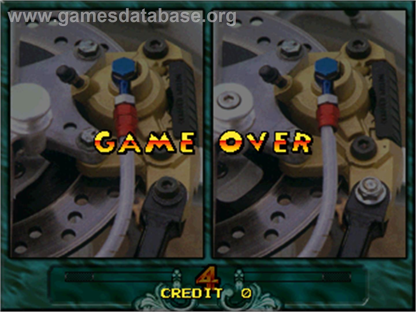Hidden Catch - Arcade - Artwork - Game Over Screen