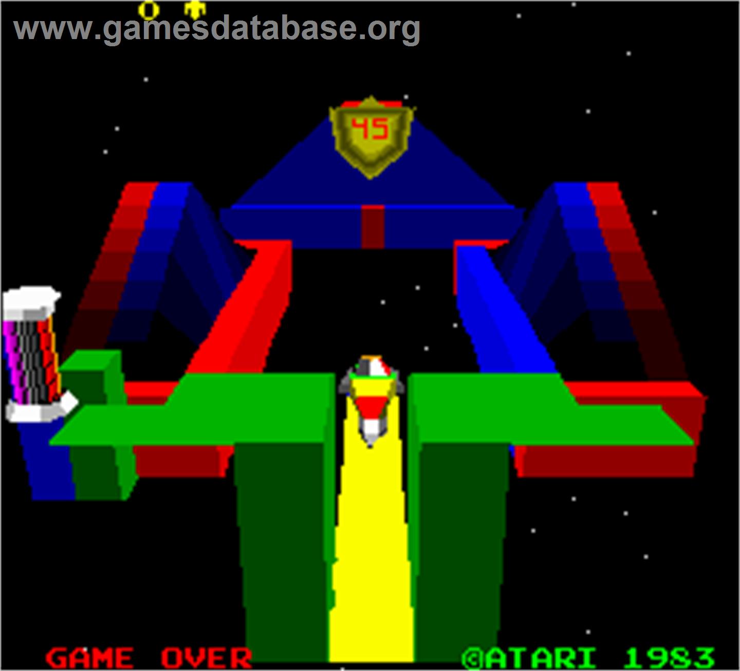 I, Robot - Arcade - Artwork - Game Over Screen