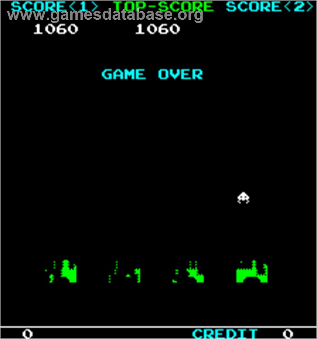 IPM Invader - Arcade - Artwork - Game Over Screen