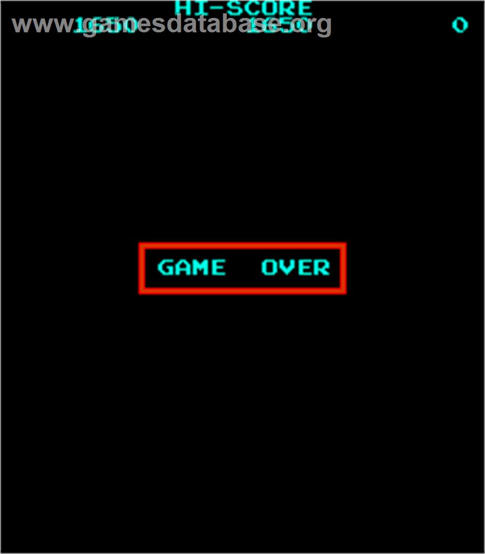 Intrepid - Arcade - Artwork - Game Over Screen