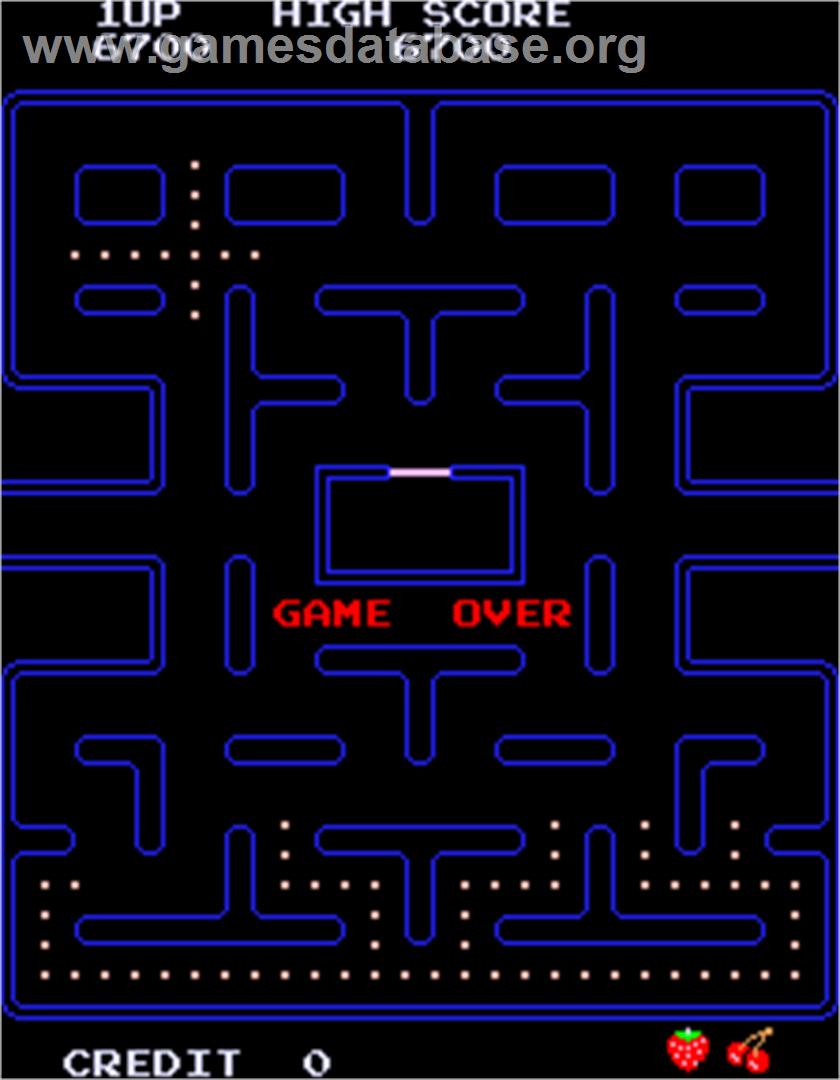Joyman - Arcade - Artwork - Game Over Screen