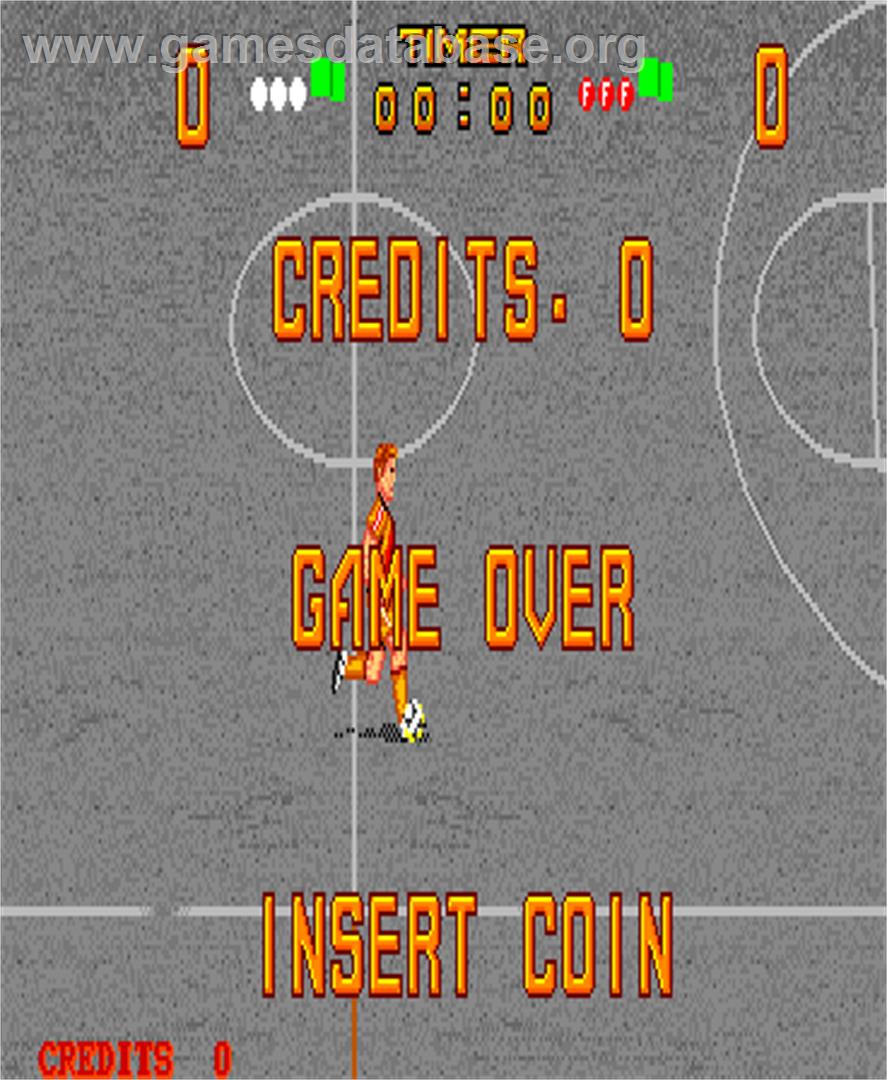 Kick Goal - Arcade - Artwork - Game Over Screen
