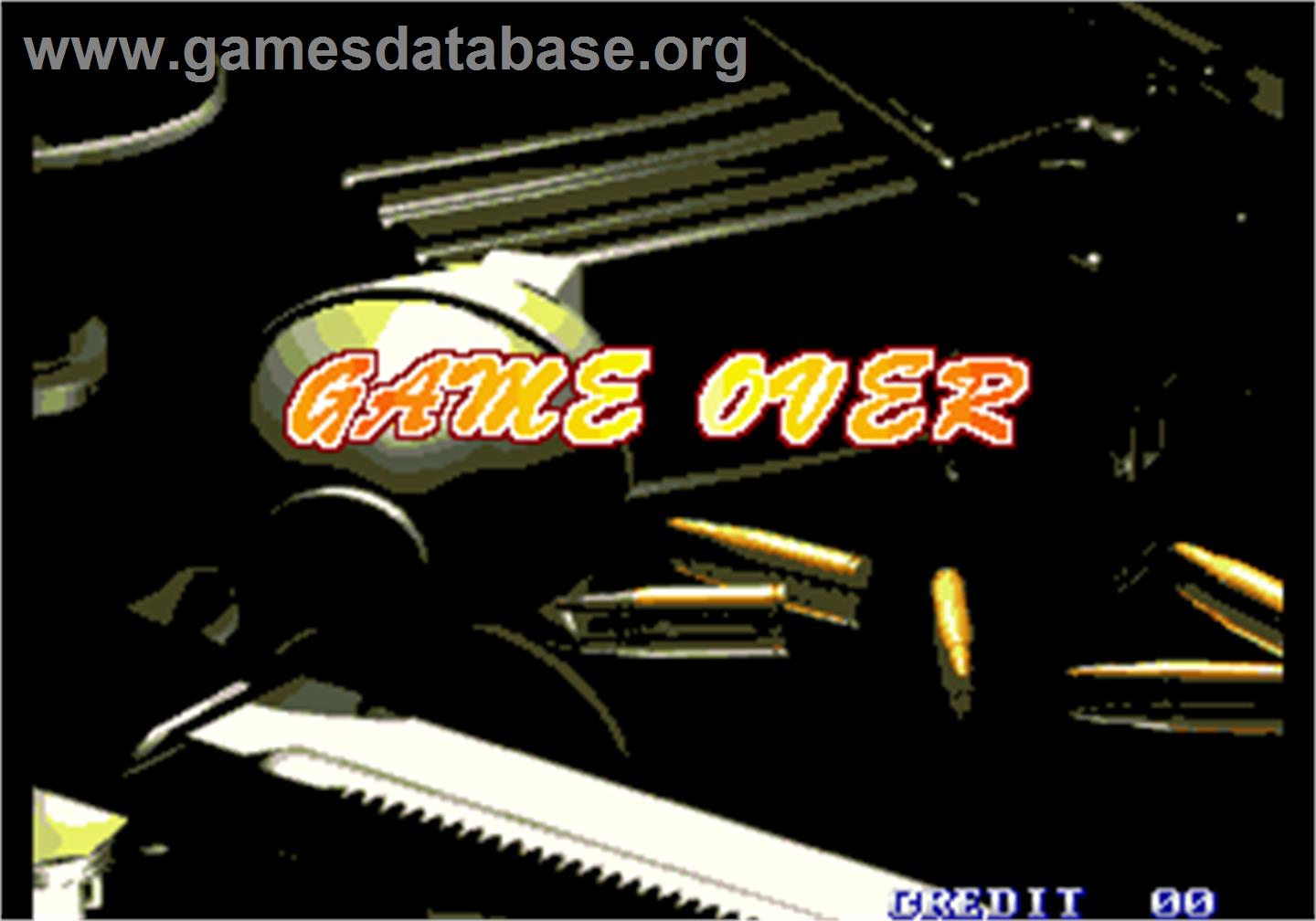 Lansquenet 2004 - Arcade - Artwork - Game Over Screen