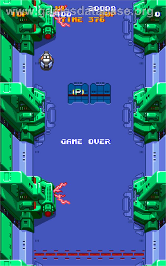 Last Duel - Arcade - Artwork - Game Over Screen