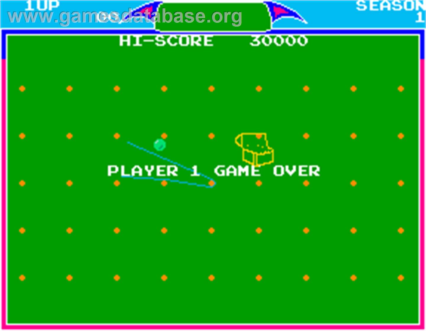 Libble Rabble - Arcade - Artwork - Game Over Screen