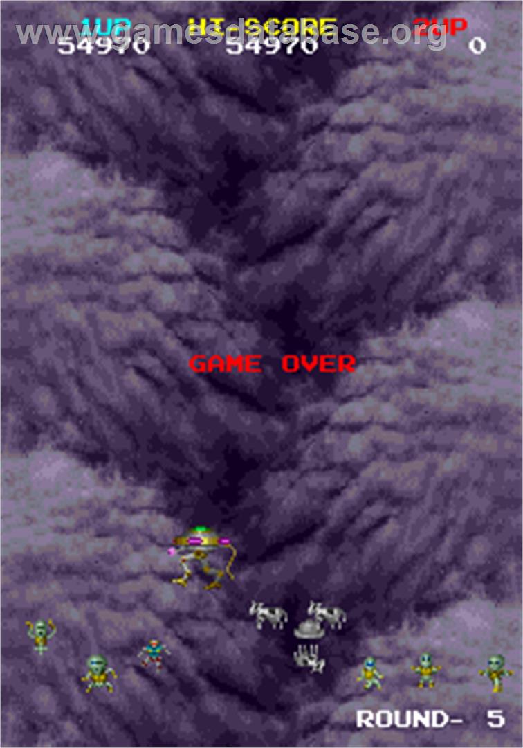 Majestic Twelve - The Space Invaders Part IV - Arcade - Artwork - Game Over Screen