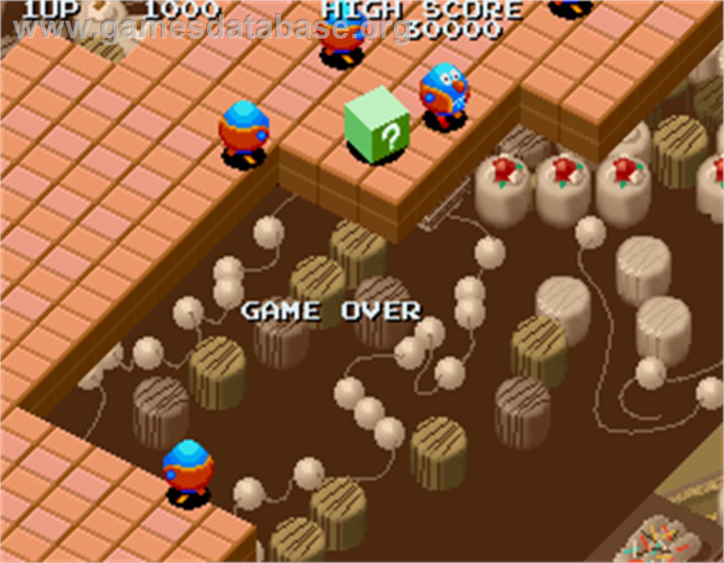 Marchen Maze - Arcade - Artwork - Game Over Screen