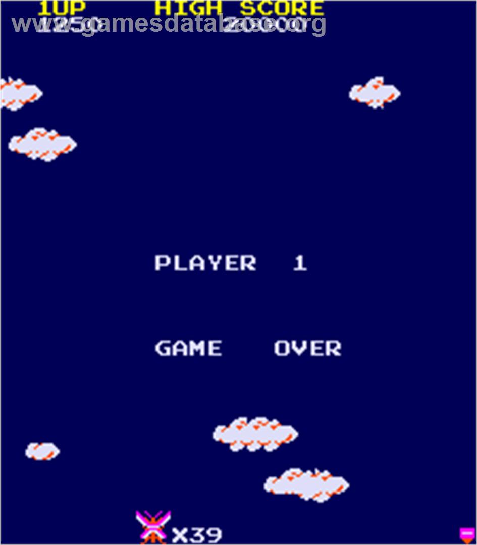 Mighty Monkey - Arcade - Artwork - Game Over Screen