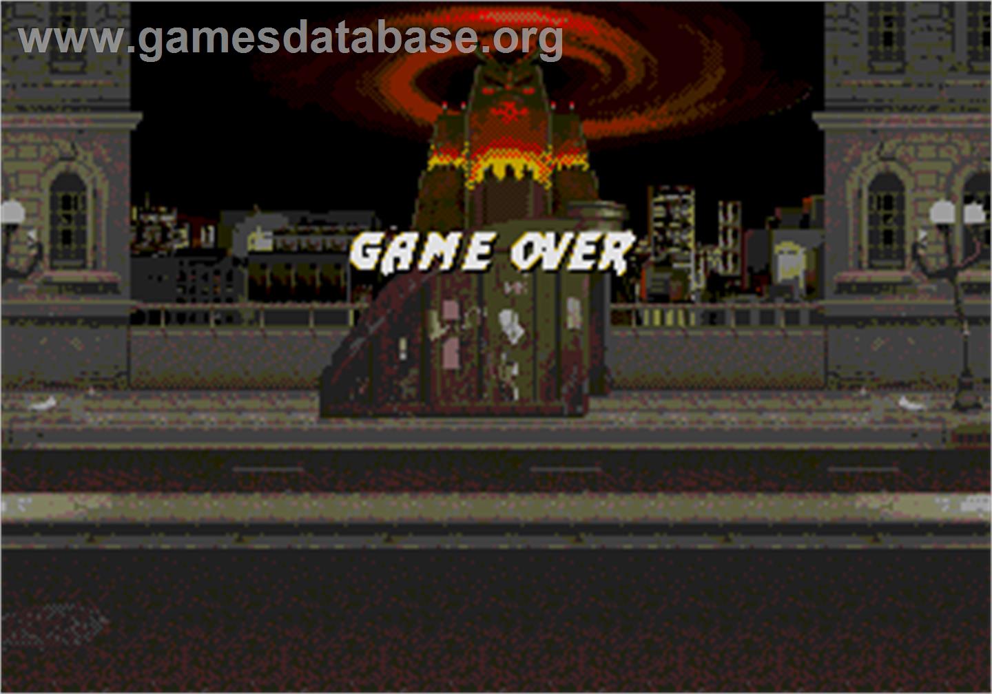 Mortal Kombat 3 - Arcade - Artwork - Game Over Screen