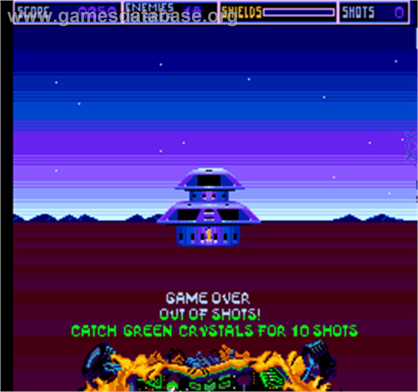 Night Stocker - Arcade - Artwork - Game Over Screen