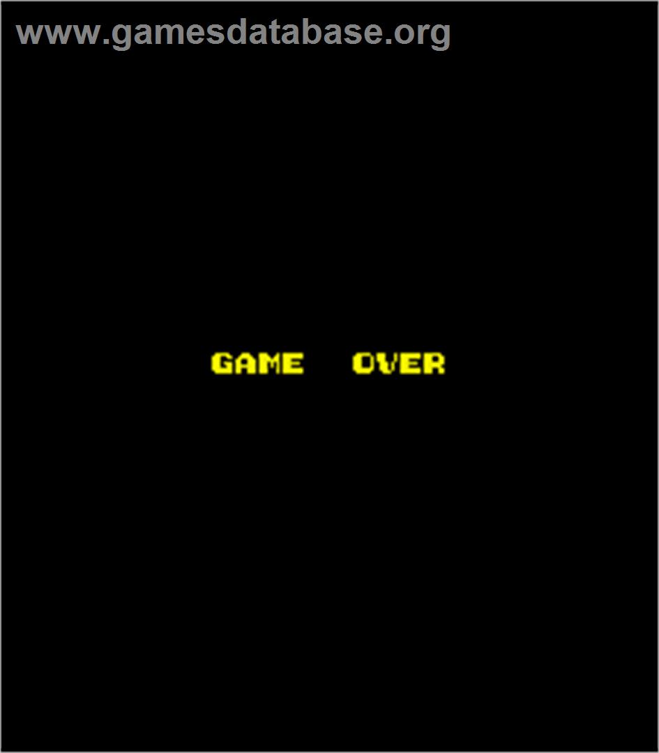 Omega - Arcade - Artwork - Game Over Screen