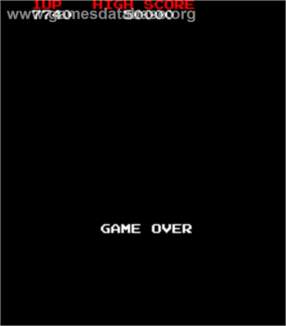 Paddle 2 - Arcade - Artwork - Game Over Screen