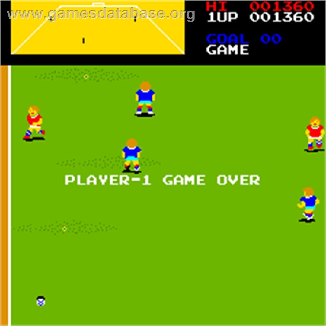 Pro Soccer - Arcade - Artwork - Game Over Screen