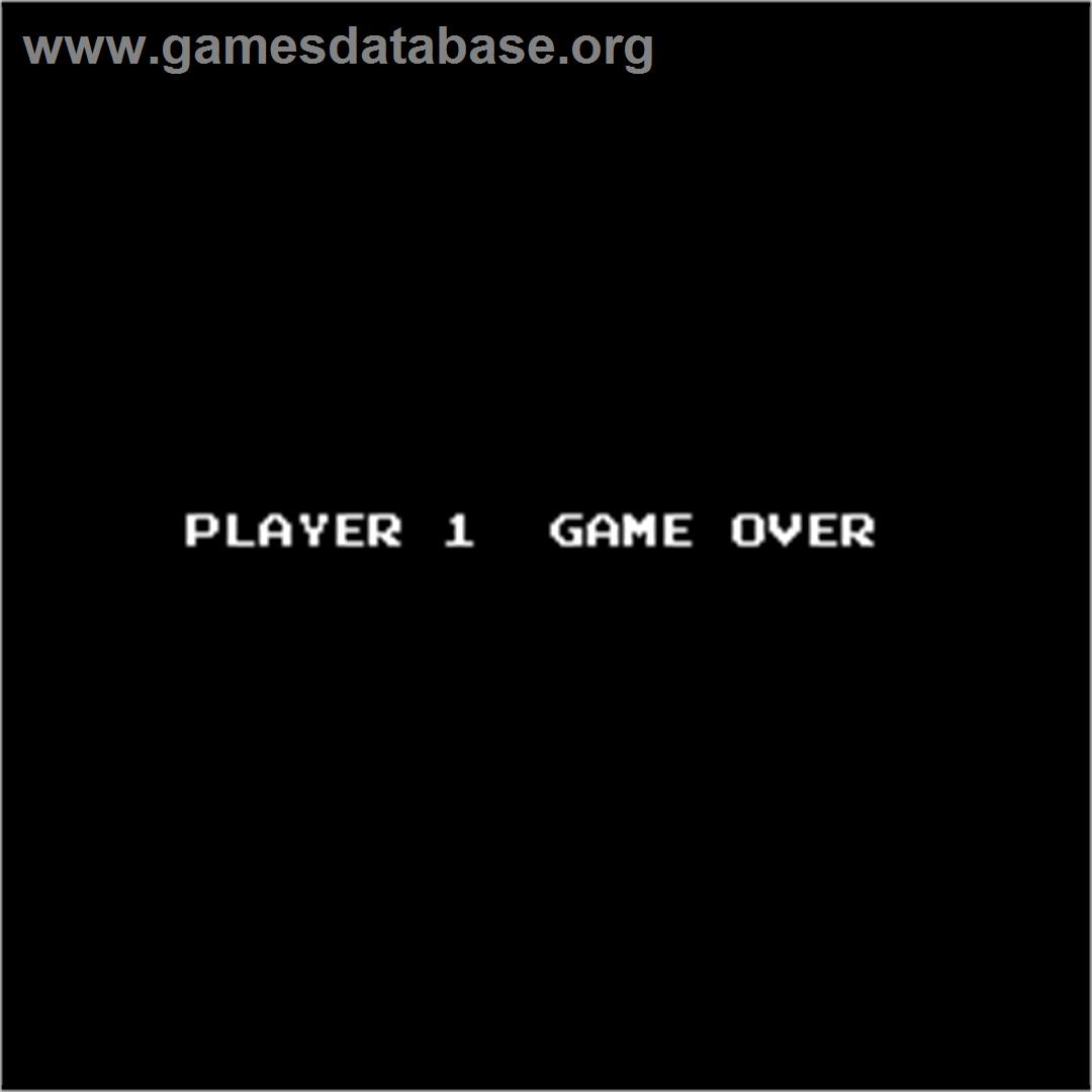 Pro Tennis - Arcade - Artwork - Game Over Screen