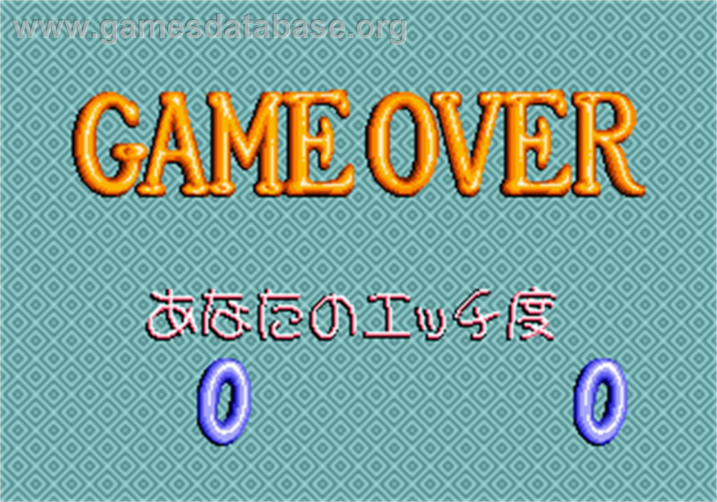 Quiz - Arcade - Artwork - Game Over Screen