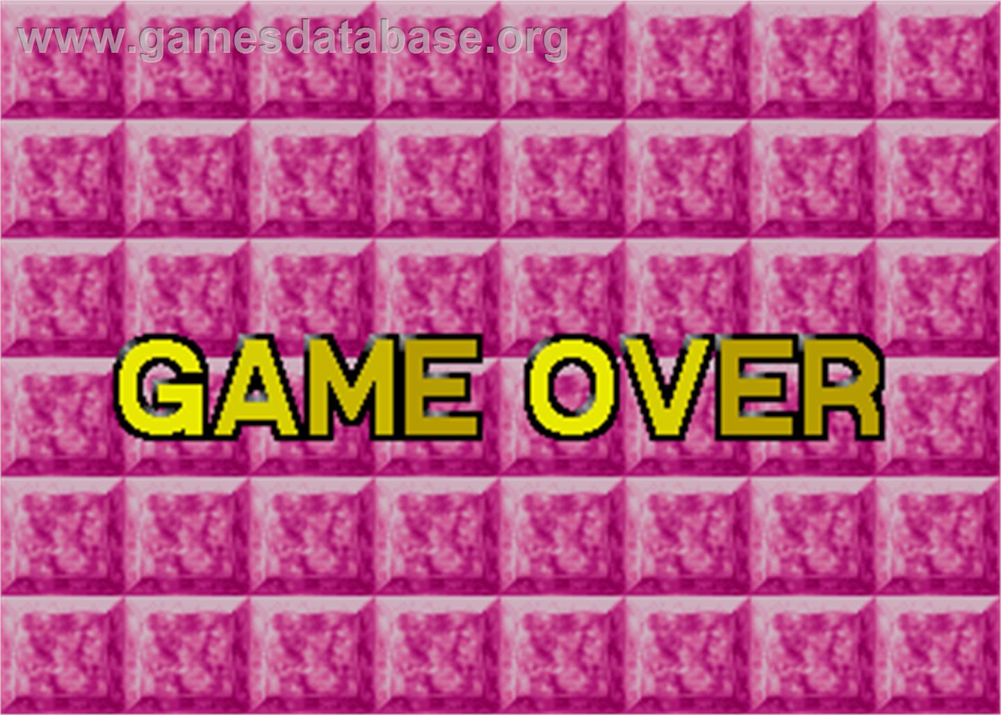 Quiz 365 - Arcade - Artwork - Game Over Screen