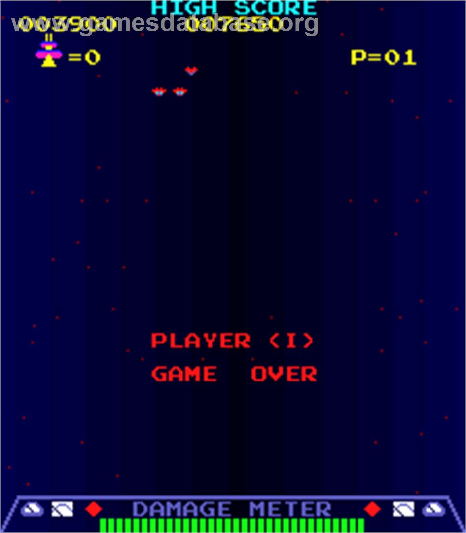 Radar Scope - Arcade - Artwork - Game Over Screen