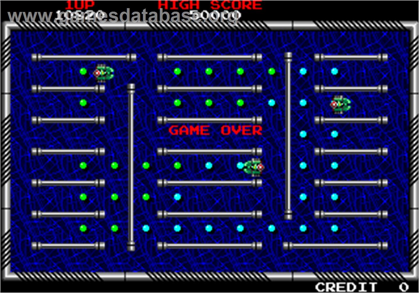 Raimais - Arcade - Artwork - Game Over Screen