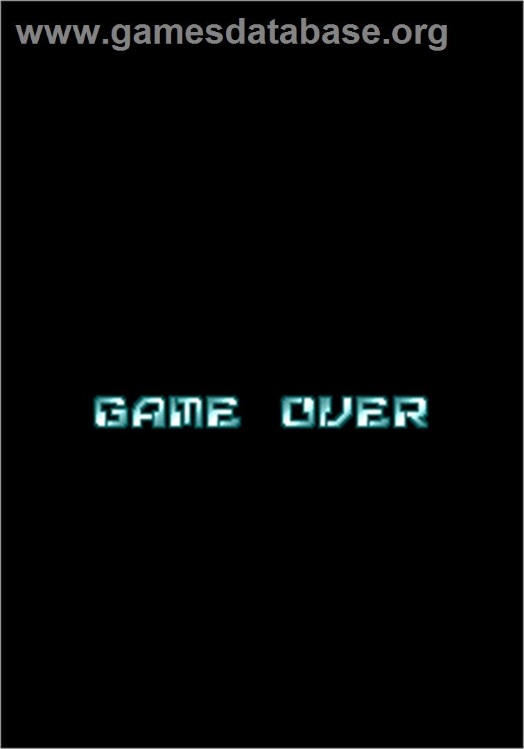 Ray Force - Arcade - Artwork - Game Over Screen