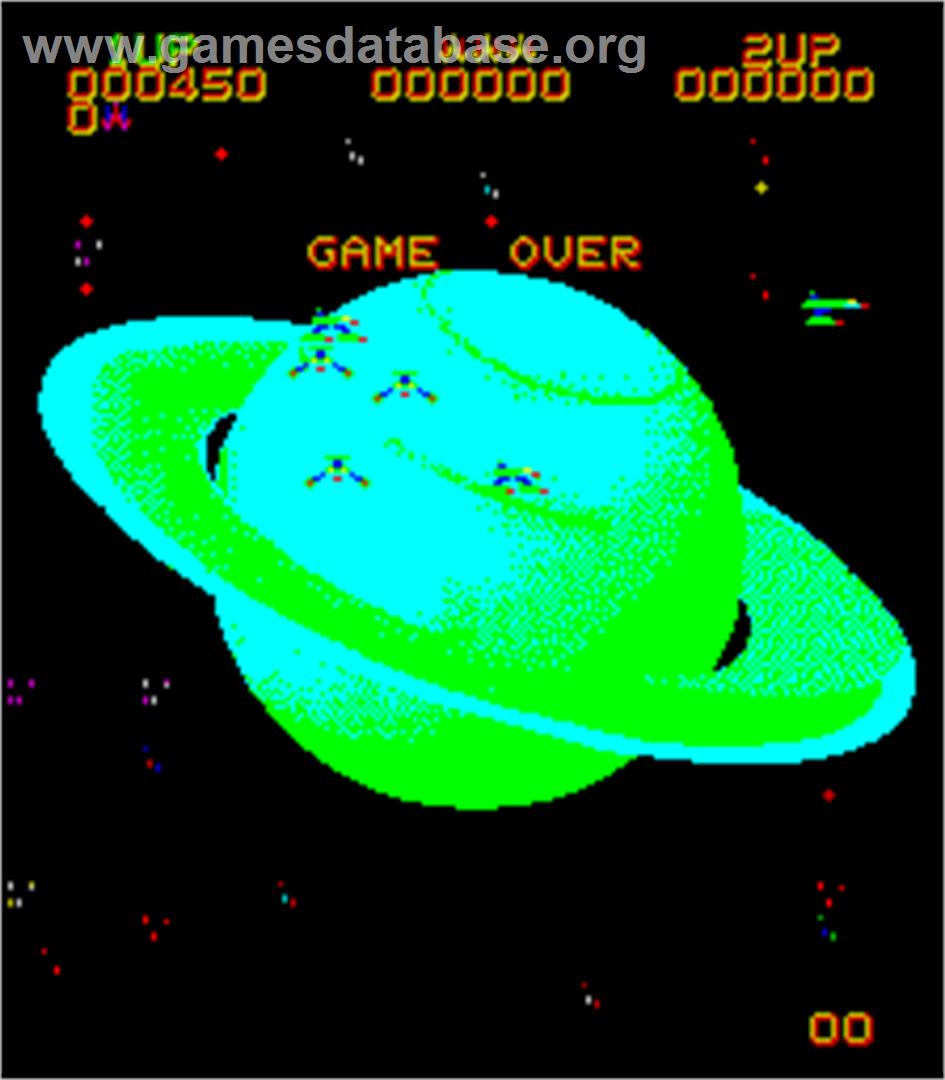 Saturn - Arcade - Artwork - Game Over Screen