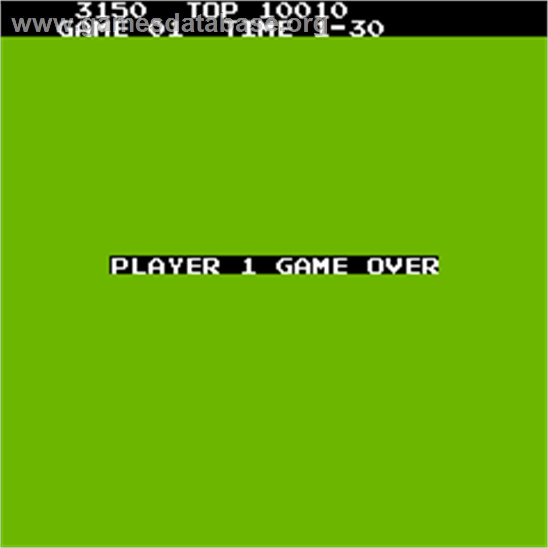 Scrum Try - Arcade - Artwork - Game Over Screen