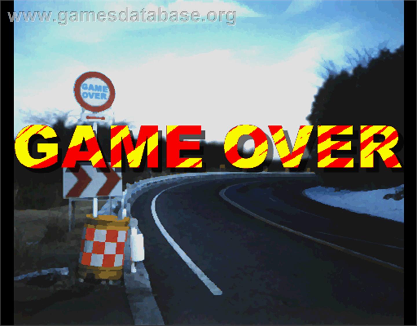 Side By Side - Arcade - Artwork - Game Over Screen