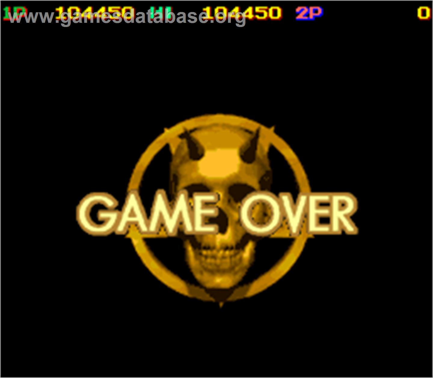 Snow Brothers 3 - Magical Adventure - Arcade - Artwork - Game Over Screen