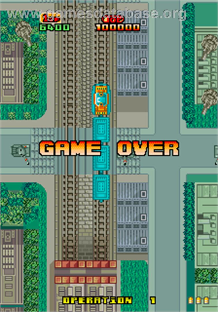 Sonic Boom - Arcade - Artwork - Game Over Screen
