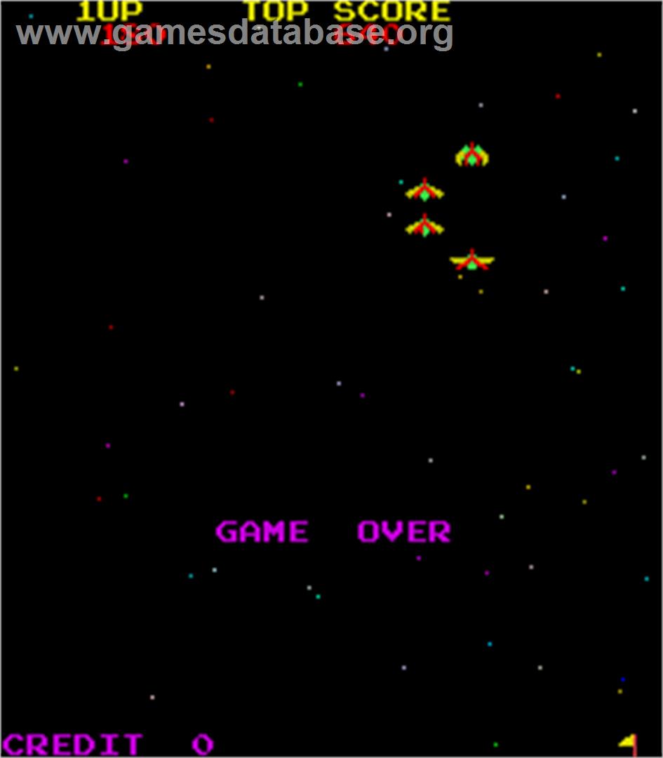 Space Battle - Arcade - Artwork - Game Over Screen
