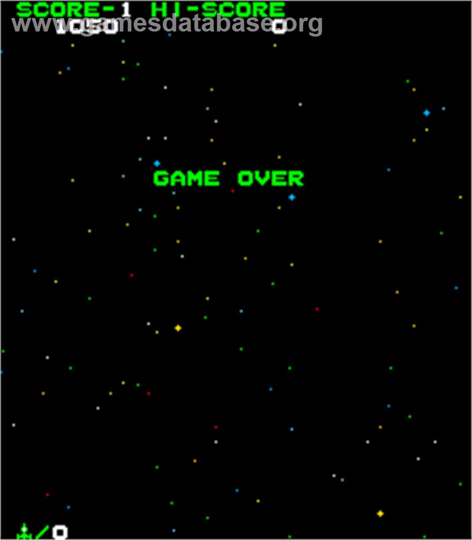 Space Cruiser - Arcade - Artwork - Game Over Screen