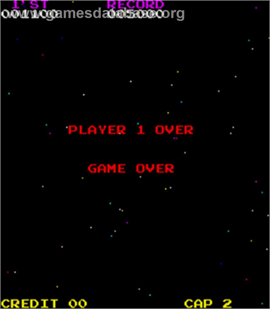 Space Dragon - Arcade - Artwork - Game Over Screen
