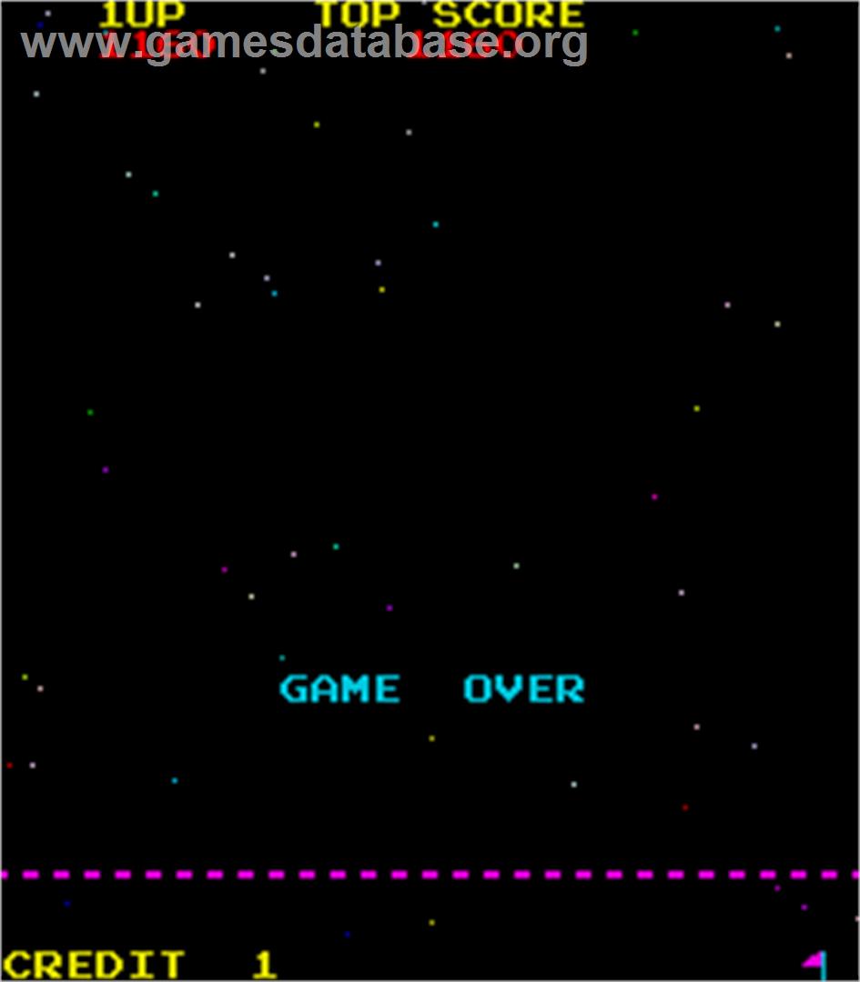 Space Empire - Arcade - Artwork - Game Over Screen