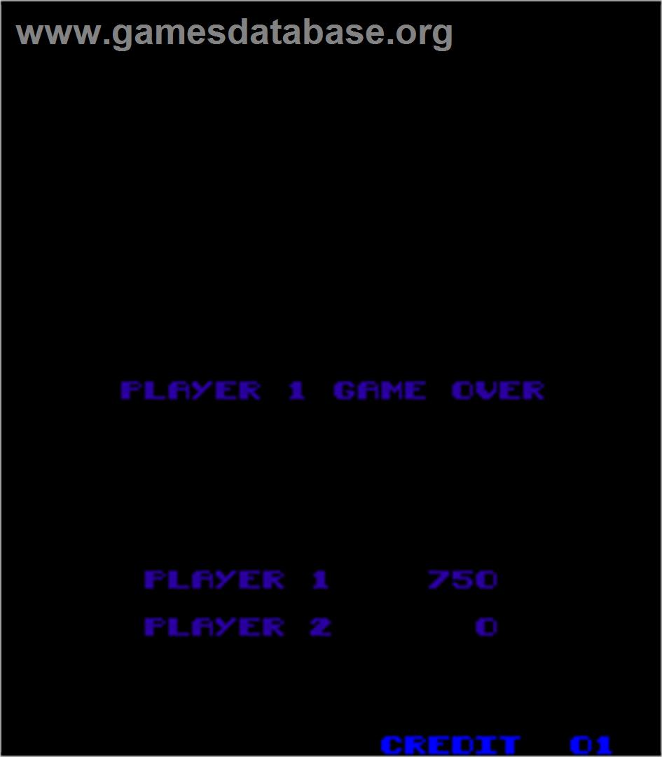 Special Forces II - Arcade - Artwork - Game Over Screen