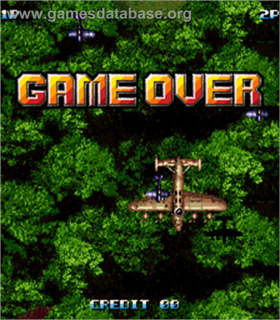 Spectrum 2000 - Arcade - Artwork - Game Over Screen