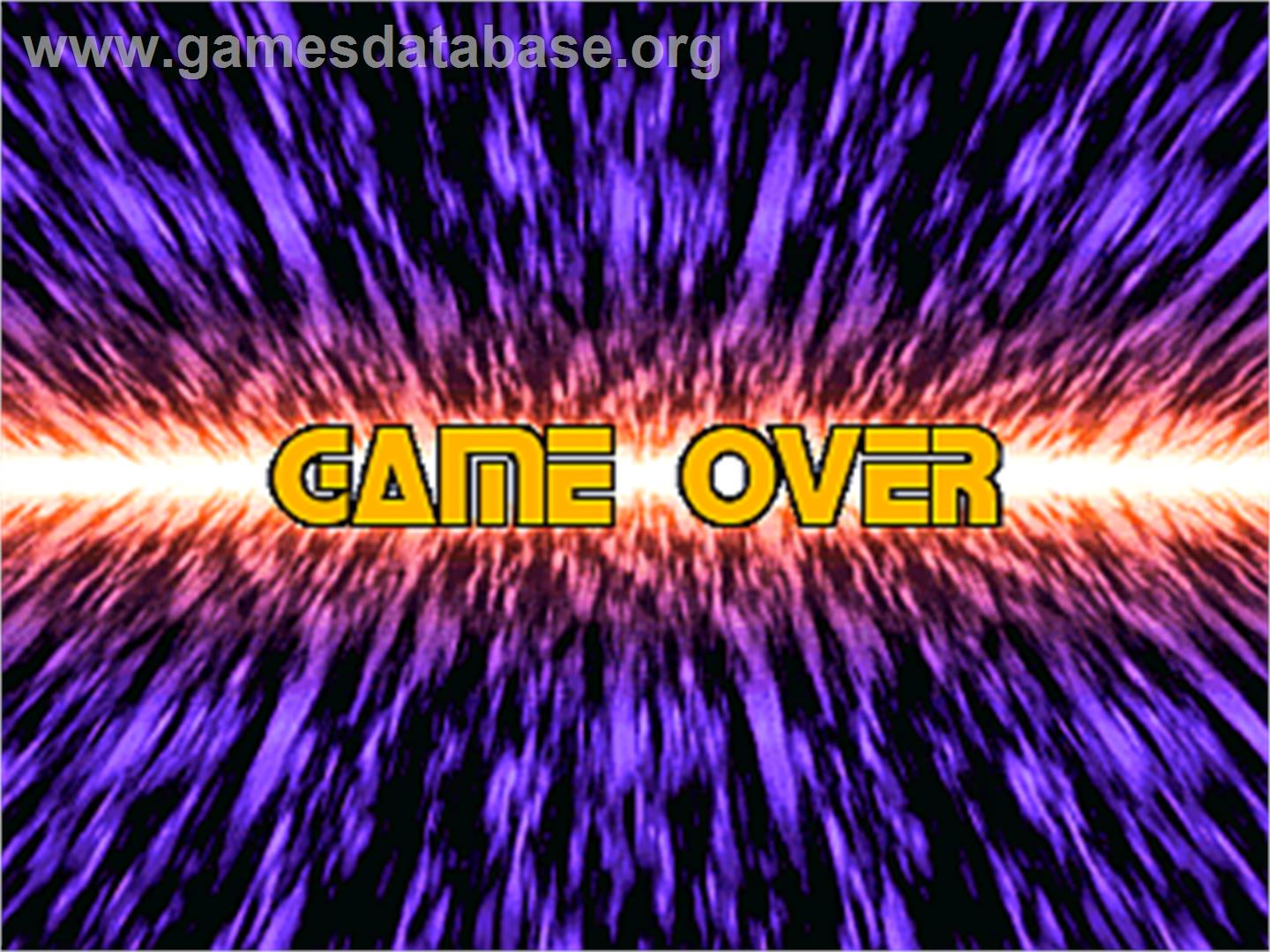 Star Gladiator 2 - Arcade - Artwork - Game Over Screen