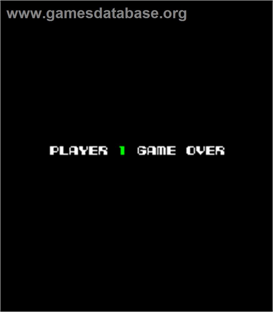Stinger - Arcade - Artwork - Game Over Screen