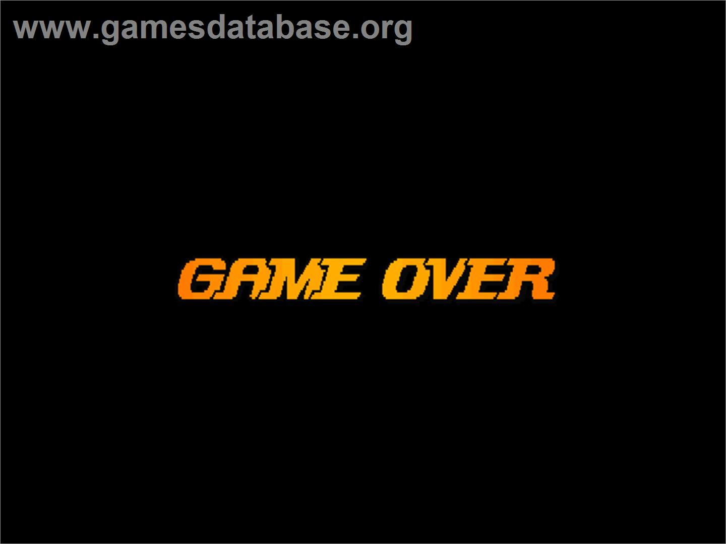 Street Fighter EX - Arcade - Artwork - Game Over Screen