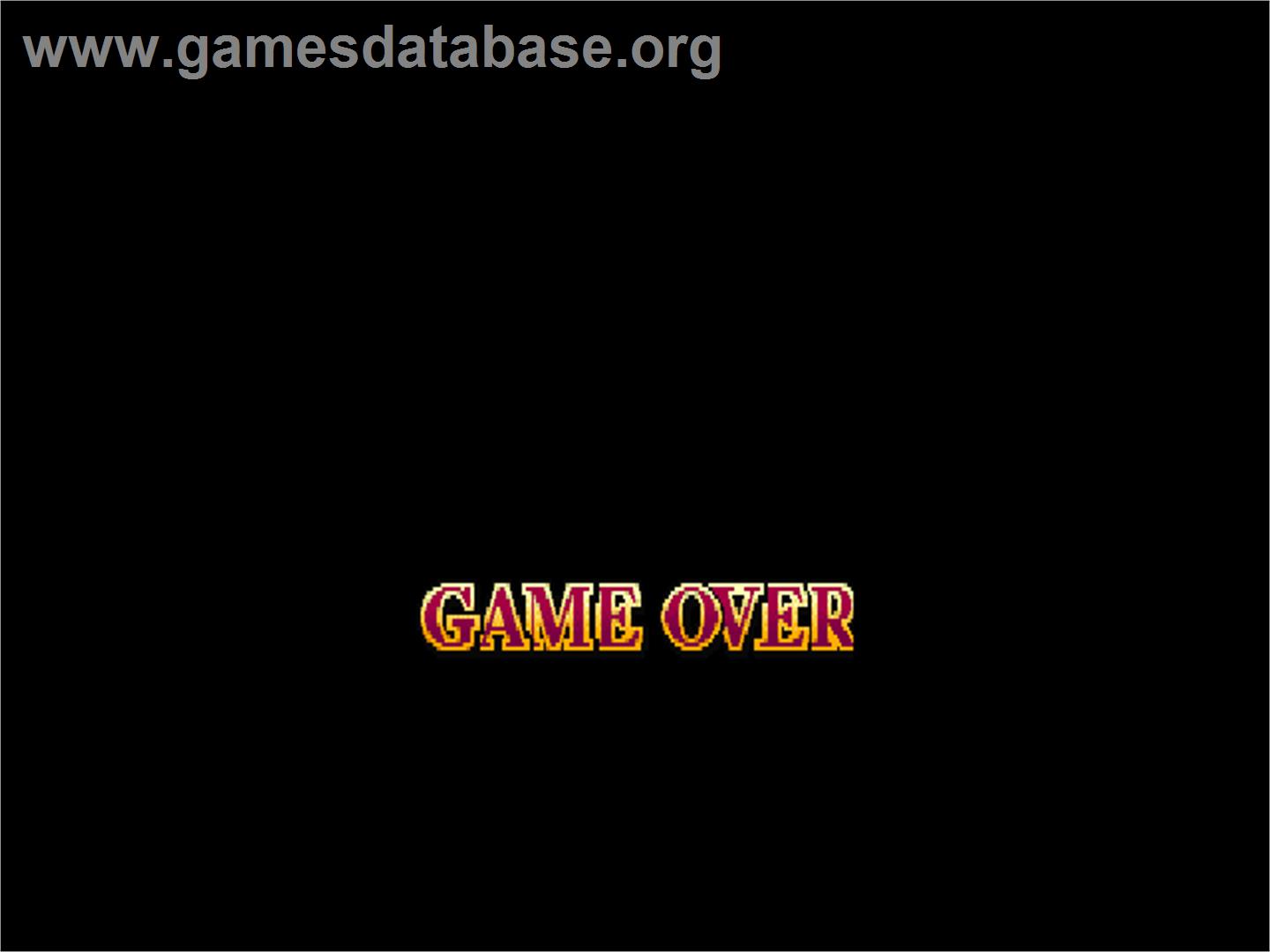 Street Fighter EX 2 - Arcade - Artwork - Game Over Screen