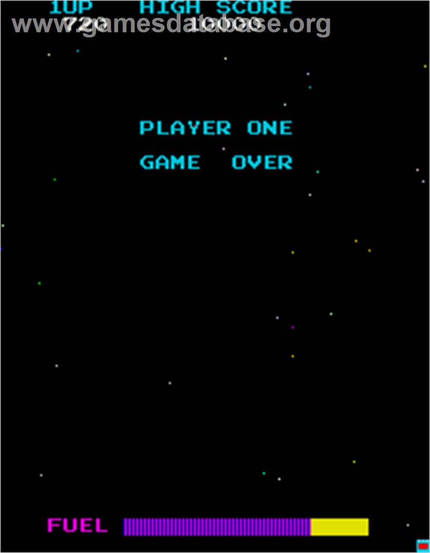 Super Heli - Arcade - Artwork - Game Over Screen
