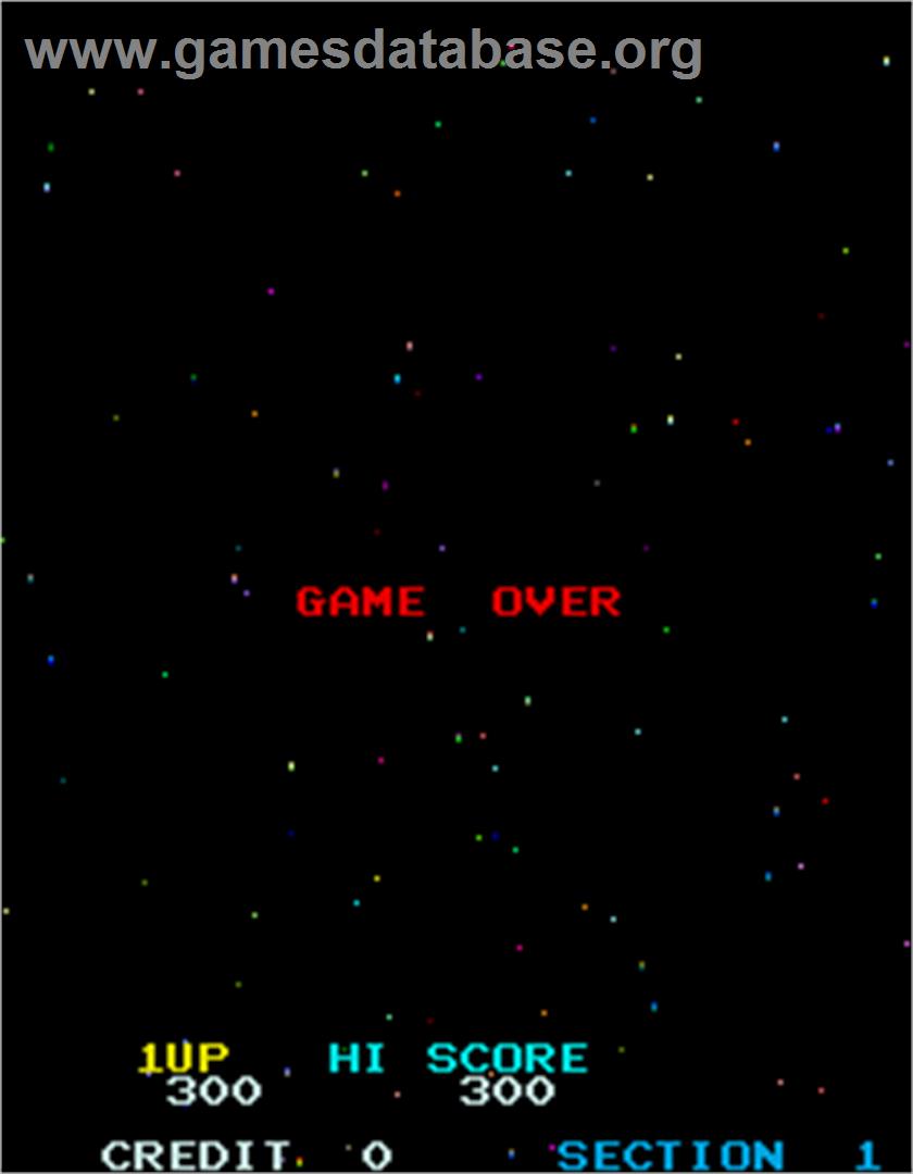Tactician - Arcade - Artwork - Game Over Screen