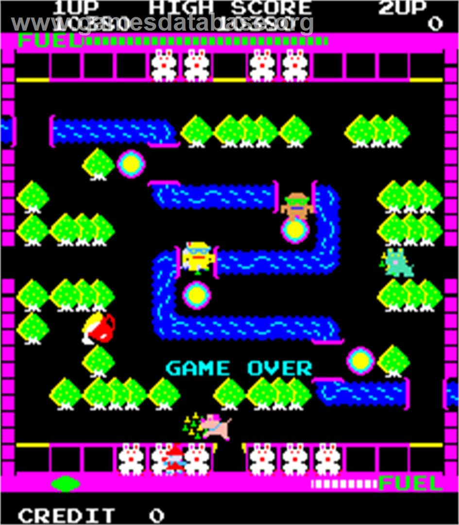 Talbot - Arcade - Artwork - Game Over Screen