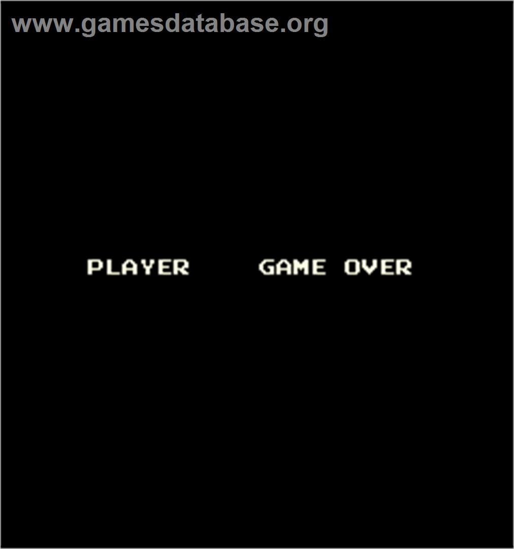Tennis - Arcade - Artwork - Game Over Screen