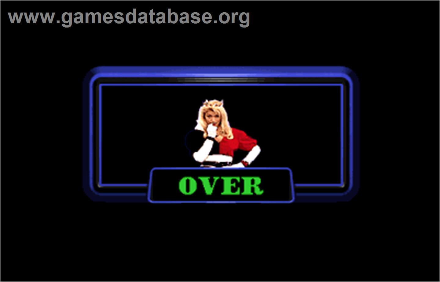 Touchmaster 2000 - Arcade - Artwork - Game Over Screen