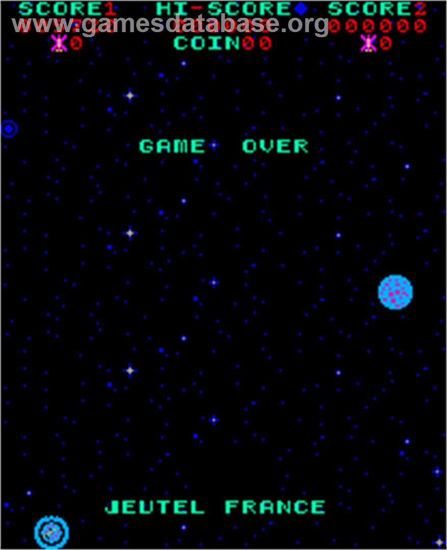 Vautour - Arcade - Artwork - Game Over Screen